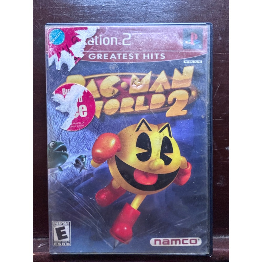Pac-Man World 2 Sony PlayStation 2 PS2 Greatest Hits Namco SLUS-20224GH